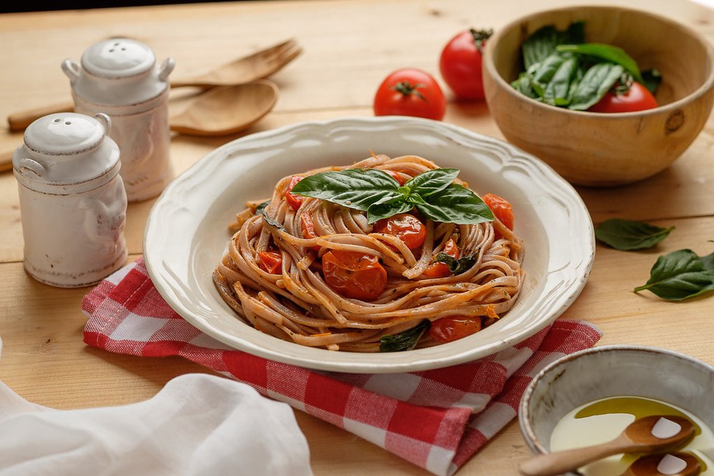 Pasta al Pomodoro e Basilico