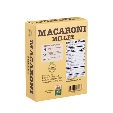 Organic Proshop - Millet Macaroni