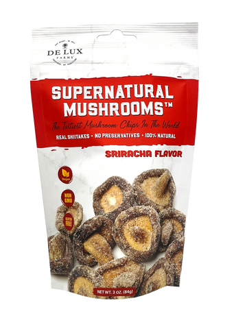 Supernatural Mushroom Chips - Sriracha