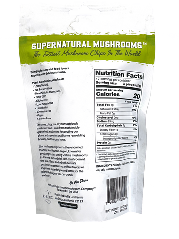 Supernatural Mushroom Chips - Wasabi