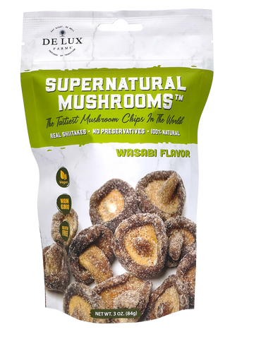 Supernatural Mushroom Chips - Wasabi